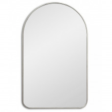 Зеркало арочной формы в серебряной раме Arch M Silver (Арч) Smal 60*97 см 